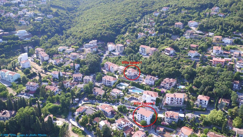Villa Luppo Ičići Exterior foto