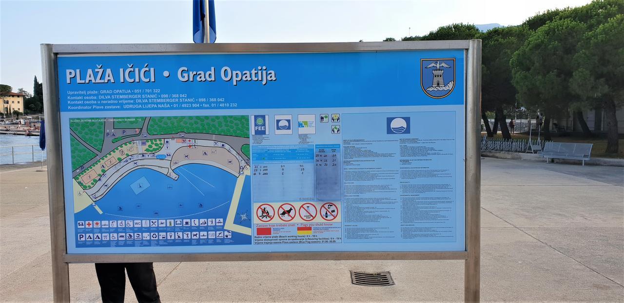 Villa Luppo Ičići Exterior foto